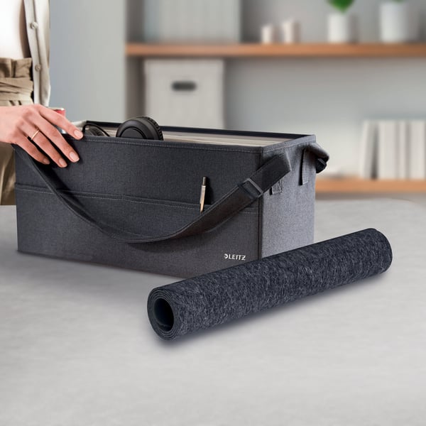 Leitz iso huopapintainen pöytämatto