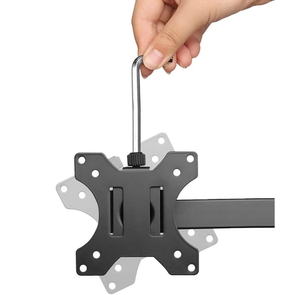 Techly ICA-LCD 2540 skærmbeslag og -stativer 68,6 cm (27") Skrivebord Sort
