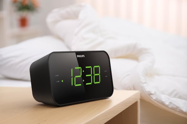 Philips TAR3306/12 vækkeur Digital alarmur Sort