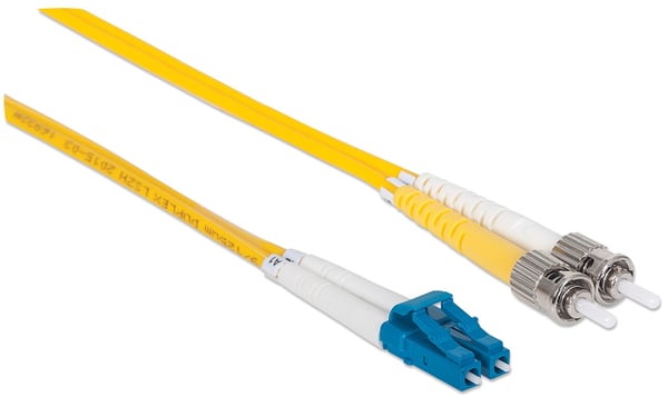 Intellinet 516976 InfiniBand och fiberoptisk kabel 5 m LC st Gul
