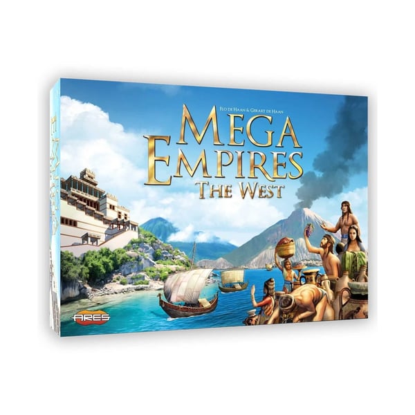 Asmodee Mega Empires: The West Lautapeli