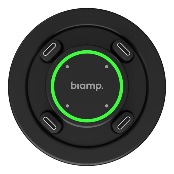 Biamp EasyConnect MPX 250 USB 3.2 Gen 2 (3.1 Gen 2) Type-C 10000 Mbit/s Svart