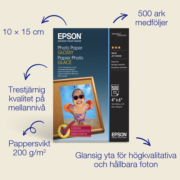 Epson Photo Paper Glossy Glans