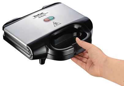 Tefal SM1572 smörgåsgrill 700 W Svart, Rostfritt stål