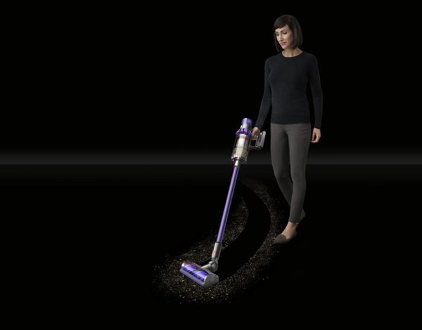 Dyson Cyclone V10 Absolute Skaftdammsugare, 2-i-1 Batteri Torr Utan påse Koppar, Nickel
