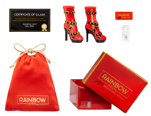Rainbow High Accessories Studio Series 1, S Assortment in PDQ Dockskor