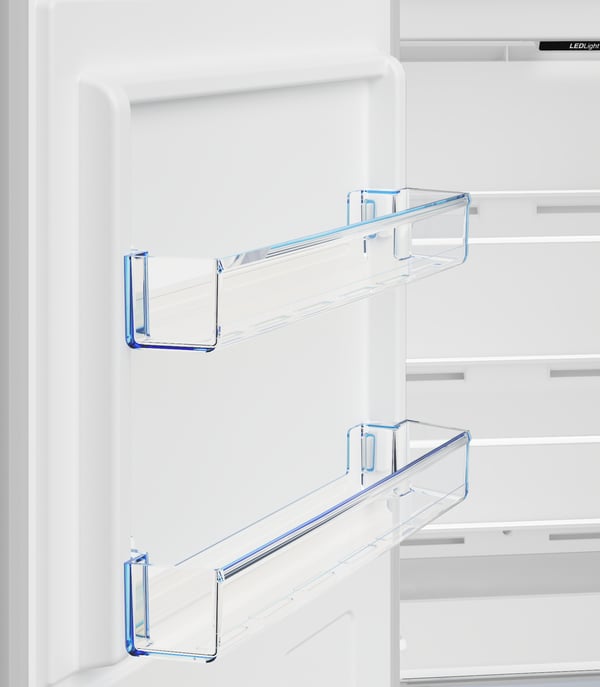 Beko B3RMFNE314XB fryser Stående fryser Fritstående 286 L Rustfrit stål
