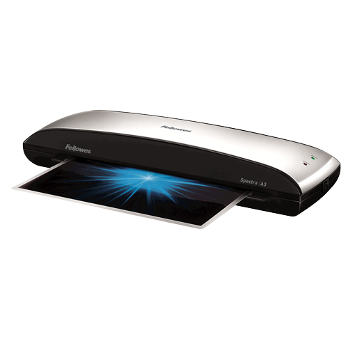 Fellowes Spectra A3 Varm/kall lamineringsmaskin 300 mm/min Svart, Grå