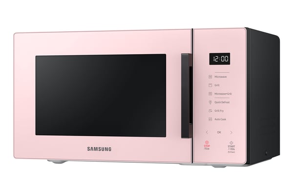 Samsung MG23T5018CP/ET mikrovågsugn Svart, Rosa Kombinationsmikrovågsugn Bänkdiskmaskin 23 l 800 W