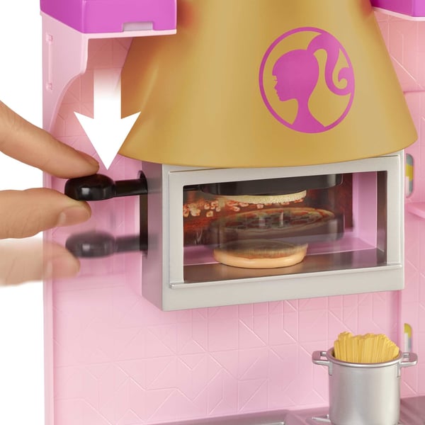 Barbie Cook ’n Grill Restaurant-docka och lekset