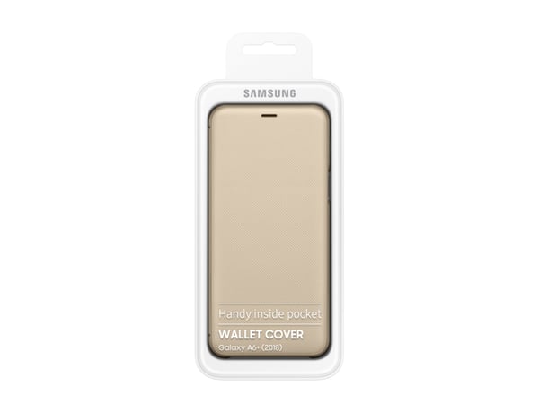 Samsung EF-WA605 mobiltelefon etui 15,2 cm (6") Tegnebogsetui Guld