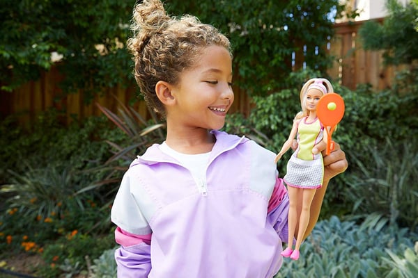 Barbie Blonde Tennis Player