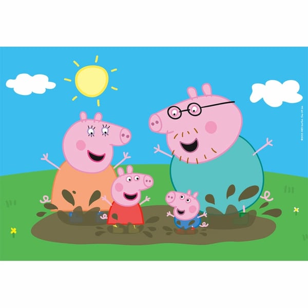 Clementoni Supercolor Peppa Pig Puslespil 20 stk Tegnefilm