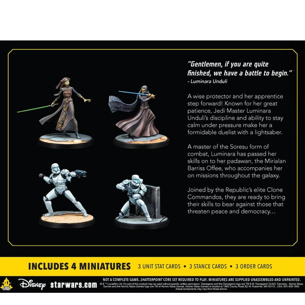 Asmodee Star Wars: Shatterpoint - Plans and Preparation Squad Pack Figur