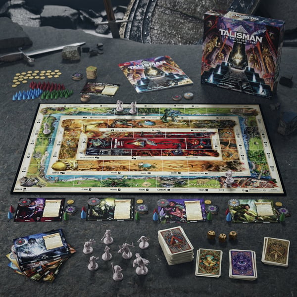 Hasbro Gaming Talisman: The Magical Quest Game Brætspil Strategi