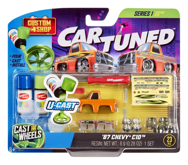 MGA Entertainment CarTuned Custom Model Kit - 1987 Chevy C10