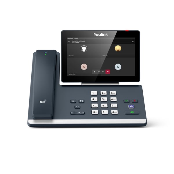 Yealink MP58-WH Microsoft Teams Edition IP-puhelin Harmaa LCD Wi-Fi