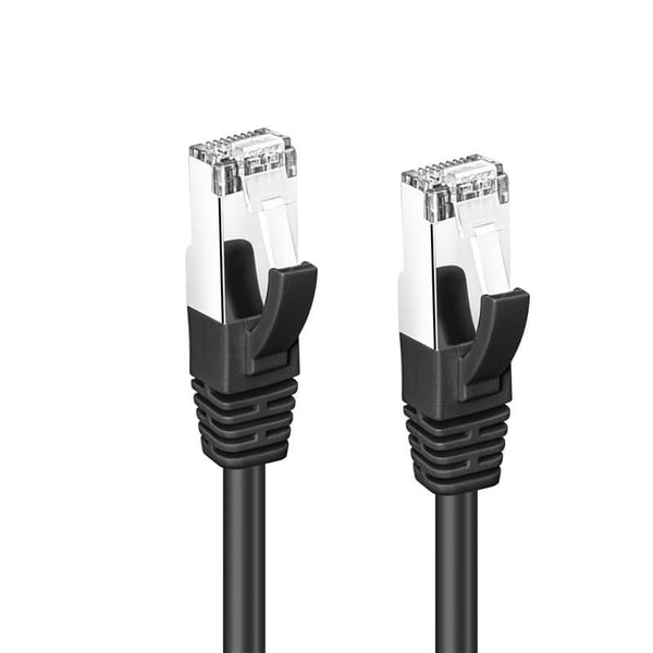 Microconnect SSTP610S netværkskabel Sort 10 m Cat6 S/FTP (S-STP) Rund