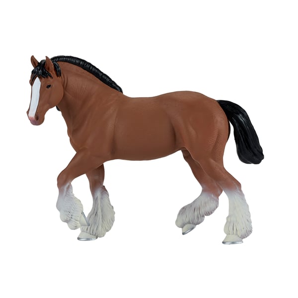 Mojo Fun Clydesdale Horse Brown