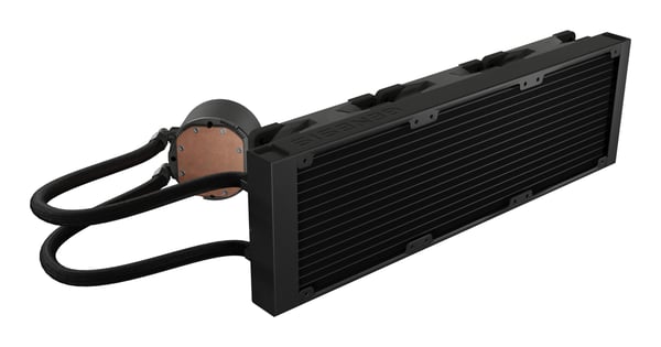 natec AiO CPU-vesijäähdytys Hydria 360 musta ARGB