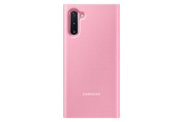 Samsung EF-NN970 mobiltelefon etui 16 cm (6.3") Folie Lyserød