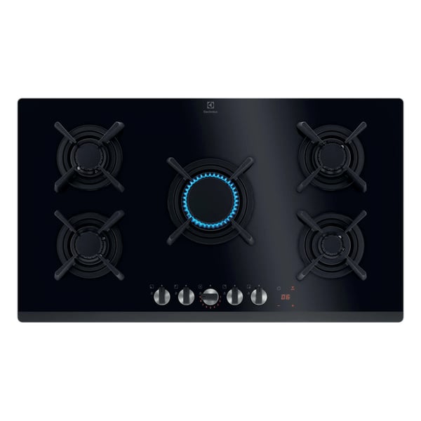 Electrolux KGG953753K Sort Indbygget 90 cm Gaskomfur 5 zone(s)