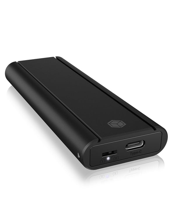 ICY BOX IB-1807MT-C31 SSD kabinet Sort M.2