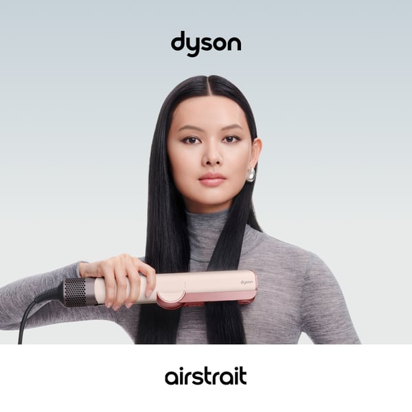 Dyson Airstrait Suoristusrauta Airflow Vaaleanpunainen 1600 W