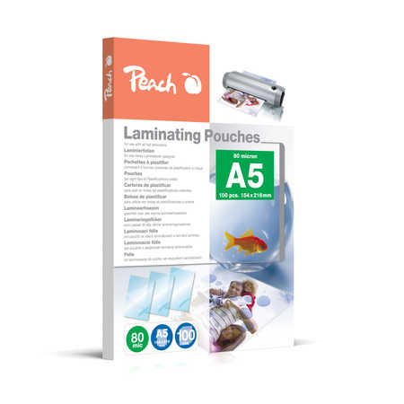 Peach PP580-03 laminointitasku 100 kpl Peach PP580-03 laminointitasku 100 kpl