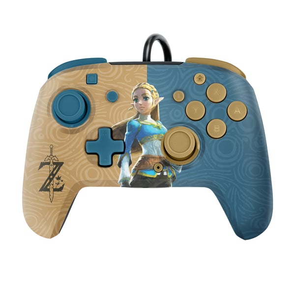 PDP Zelda REMATCH Multifärg USB Spelplatta Nintendo Switch, Nintendo Switch OLED