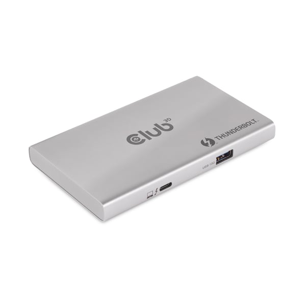 CLUB3D Thunderbolt™4 Portable 5-in-1 Hub with Smart Power