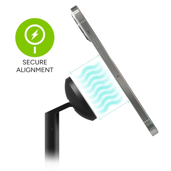 mophie 401311461 oplader til mobil enhed Smartphone, SmartWatch, Hovedtelefoner, Headset Sort USB Trådløs opladning Hurtig opladning Indendørs