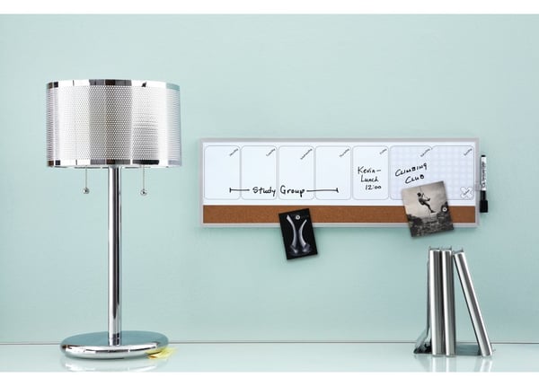 Rexel 1903780 magnettavle og tilbehør 585 x 190 mm Brun, Hvid