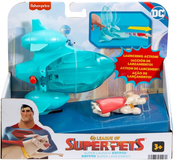 Fisher-Price DC League of Super-Pets Super Launch - Krypto