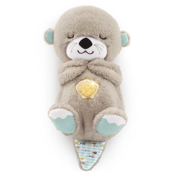 Fisher-Price Soothe 'n Snuggle Otter, speldosa i plysch för spädbarn