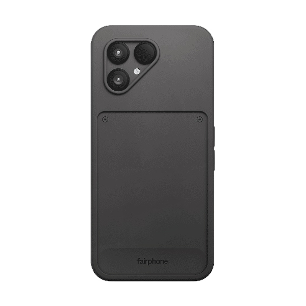 Fairphone protective Case v1 matkapuhelimen suojakotelo 16 cm (6.3") Suojus Musta
