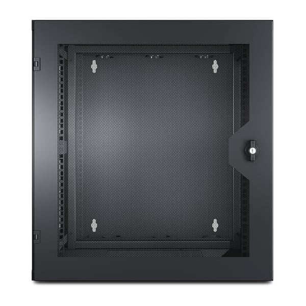 APC NetShelter WX 13U Vægmonteret stativ Sort