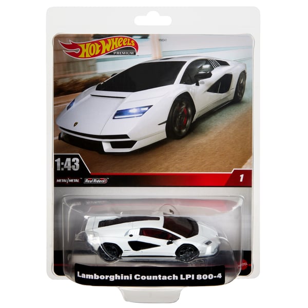 Hot Wheels Premium 1:43 scale Lamborghini Countach LPI 800-4