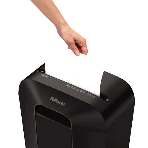Fellowes Powershred LX41 paperisilppuri Silpuksi leikkaava Musta