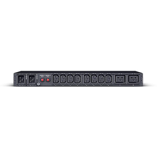 CyberPower PDU24005 tehonjakeluyksikkö 10 AC-pistorasia(a) 1U Musta