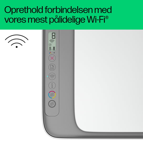 HP DeskJet 2820e Trådløst All-in-One Farve Printer, Instant Ink; Kopimaskine, scanner