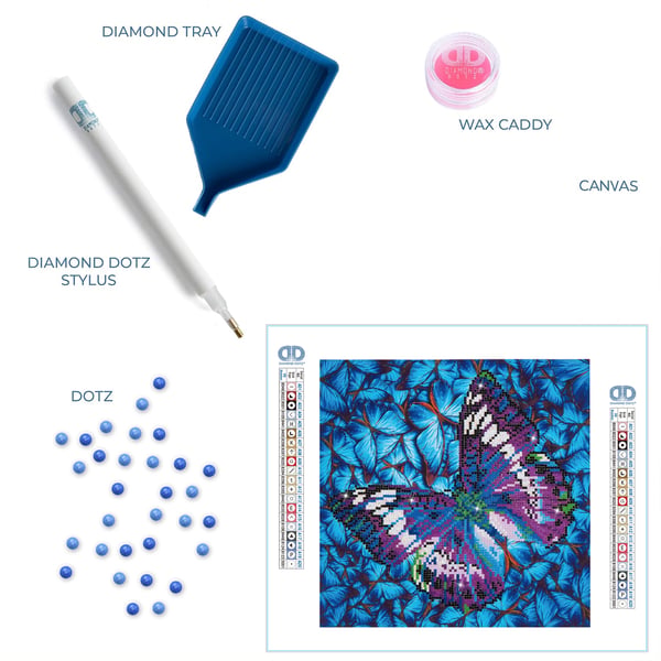 Diamond Dotz Flutter By Mauve