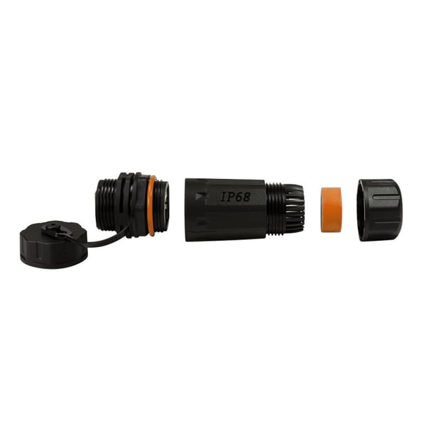 TECHLY RJ45 ensidig hermetisk IP68 Cat6A SFTP-stik