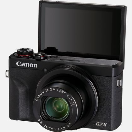 Canon PowerShot G7X Mark III Kompaktkamera 20,1 MP CMOS 5472 x 3648 pixlar Svart