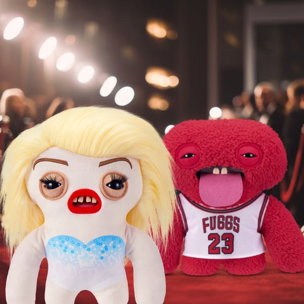 Hug-A-Lumps Fuggler Fugg Stars 22 cm Licenseret Sortiment