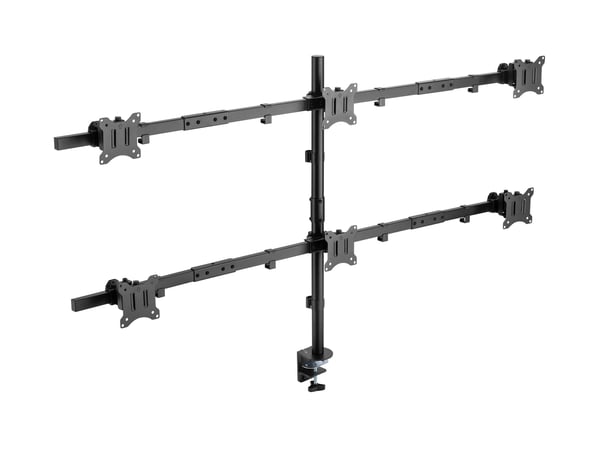 Equip 650160 monitorin kiinnike ja jalusta 81,3 cm (32") Vastaanotto Musta