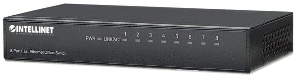 Intellinet 8-Port Fast Ethernet Office Switch Fast Ethernet (10/100) Sort