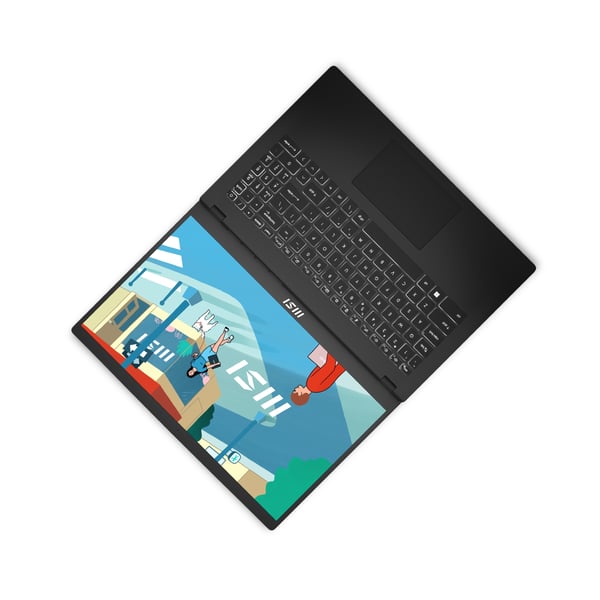 MSI Modern 15 B13M-448IT Intel® Core™ i5 i5-1335U Laptop 39,6 cm (15.6") Fuld HD 8 GB DDR4-SDRAM 512 GB SSD Wi-Fi 6 (802.11ax) Windows 11 Home Sort