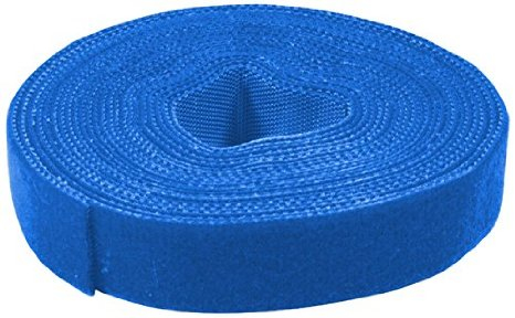 LogiLink KAB0053 buntband Velcro cable tie Kardborreband Blå 1 styck
