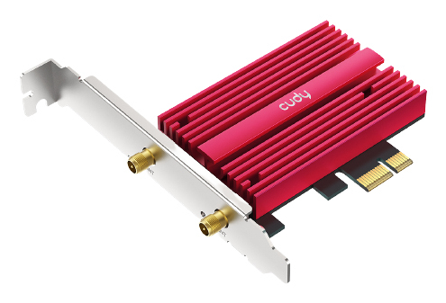 Cudy WE4000 nätverkskort Intern WLAN / Bluetooth 2400 Mbit/s